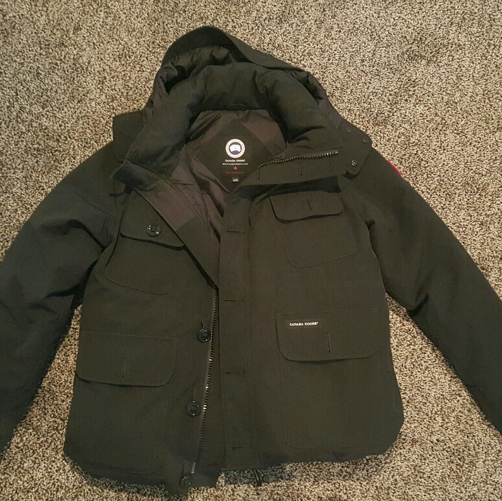 Canada goose feather winter coat